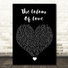 Billy Ocean The Colour Of Love Black Heart Song Lyric Quote Music Print
