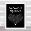 Bring Me The Horizon Can You Feel My Heart Black Heart Song Lyric Quote Music Print