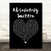 Dodie Absolutely Smitten Black Heart Song Lyric Quote Music Print