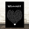 Freya Ridings Ultraviolet Black Heart Song Lyric Quote Music Print