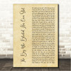 Brand New The Boy Who Blocked His Own Shot Rustic Script Song Lyric Wall Art Canvas Framed Print