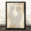 Clinton Kane I Guess Im In Love Gay Couple Two Men Dancing Song Lyric Wall Art Canvas Framed Print