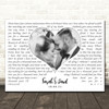 Christina Perri A Thousand Years Landscape White Heart Any Text Wedding Photo Song Lyric Wall Art Canvas Framed Print