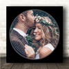 Christina Perri A Thousand Years Square Vinyl Record Wedding Photo Black Song Lyric Wall Art Canvas Framed Print