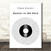 Chase Atlantic Dancer in the Dark Vinyl Record Song Lyric Wall Art Canvas Framed Print