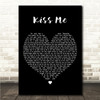 Dermot Kennedy Kiss Me Black Heart Song Lyric Wall Art Canvas Framed Print