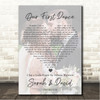 Dionne Warwick I Say a Little Prayer Full Page Portrait Photo First Dance Wedding Song Lyric Wall Art Canvas Framed Print