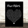 Gorillaz Fire Flies Black Heart Song Lyric Wall Art Canvas Framed Print