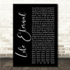 Ghost Life Eternal Black Script Song Lyric Wall Art Canvas Framed Print
