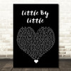 Oasis Little By Little Black Heart Song Lyric Quote Music Print