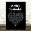 Owl City Vanilla Twilight Black Heart Song Lyric Quote Music Print