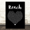 S Club 7 Reach Black Heart Song Lyric Quote Music Print