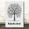 Kelsea Ballerini Blindsided Music Script Tree Song Lyric Wall Art Canvas Framed Print
