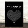 Taylor Swift Never Grow Up Black Heart Song Lyric Quote Music Print