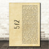 Lamb Of God 512 Rustic Script Song Lyric Wall Art Canvas Framed Print