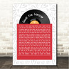 Lovejoy Cause for Concern Vinyl Record In Sleeve Hearts Song Lyric Wall Art Canvas Framed Print