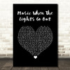 The Libertines Music When The Lights Go Out Black Heart Song Lyric Quote Music Print