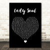 The Temptations Lady Soul Black Heart Song Lyric Quote Music Print