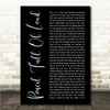 Paolo Nutini Pencil Full Of Lead Black Script Song Lyric Wall Art Canvas Framed Print