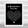 Yvonne Fair It Should Have Been Me Black Heart Song Lyric Quote Music Print