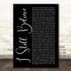 Frank Turner I Still Believe Black Script Song Lyric Print