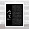 Hardy Caprio Best Life Black Script Song Lyric Print