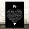 Regina Spektor Us Black Heart Song Lyric Wall Art Canvas Framed Print