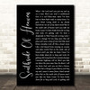 Ryan Bingham Southside Of Heaven Black Script Song Lyric Print