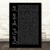 Panic! At The Disco Build God, Then We'll Talk Black Script Song Lyric Wall Art Print