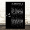 The Cadillac Three Life Black Script Song Lyric Wall Art Print