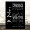 Leonard Cohen The Partisan Black Script Song Lyric Quote Print