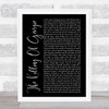 Rod Stewart The Killing Of Georgie Black Script Song Lyric Quote Print