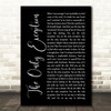 Paramore The Only Exception Black Script Song Lyric Print
