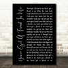 Randy Newman You've Got A Friend In Me Black Script Song Lyric Print