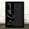 Bethel Music Be Enthroned Black Script Song Lyric Music Art Print