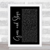 Leslie Odom, Jr., Daveed Diggs, Christopher Jackson & Original Broadway Cast of Hamilton Guns and Ships Black Script Song Lyric Music Art Print