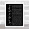 The Foundations Build Me Up Buttercup Black Script Song Lyric Quote Music Print