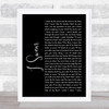 All 4 One I Swear Black Script Song Lyric Quote Print