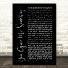 James Morrison You Give Me Something Black Script Song Lyric Quote Print