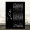 Stone Sour Taciturn Black Script Song Lyric Quote Print