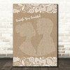 Labrinth Beneath Your Beautiful Burlap & Lace Song Lyric Music Art Print