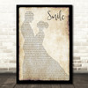Uncle Kracker Smile Man Lady Dancing Song Lyric Wall Art Print