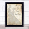 George Strait The Man In Love With You Man Lady Dancing Song Lyric Quote Music Print