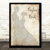 Luke Kelly Raglan Road Man Lady Dancing Song Lyric Quote Music Print