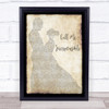 Michael Buble Call Me Irresponsible Man Lady Dancing Song Lyric Quote Print