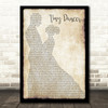 Elton John Tiny Dancer Man Lady Dancing Song Lyric Print