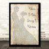 Percy Sledge When A Man Loves A Woman Man Lady Dancing Song Lyric Print