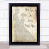 Herb Albert This Guys In Love With You Song Lyric Man Lady Dancing Quote Print