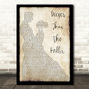 Randy Travis Deeper Than The Holler Song Lyric Man Lady Dancing Quote Print