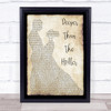 Randy Travis Deeper Than The Holler Song Lyric Man Lady Dancing Quote Print